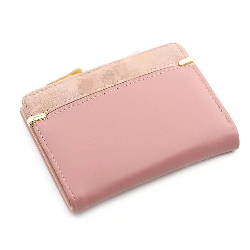 women's zipper wallet short simple fashion generous change certificate wallet factory direct supply spot