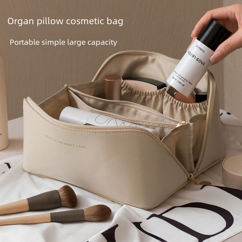 organ pillow bag large capacity portable travel wash bag cosmetics storage portable cosmetic bag