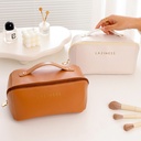 Internet Celebrity Cosmetic Bag Organ Pillow Bag Travel Storage Bag Large Capacity Toiletry Bag PU Cosmetic Bag