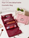 Sanrio Large Capacity Foldable Travel Storage Wash Bag Four-in-One Foldable Detaching Cosmetic Bag