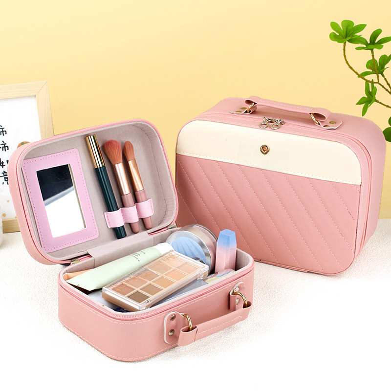 Internet Popular Cosmetic Case Large Capacity Cosmetic Case Skin Care Storage Series Large and Small Convenient Portable