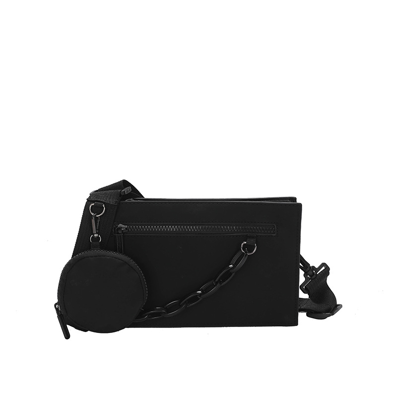 Envelope Bag Men's Box Bag Personalized Satchel Sense Casual Fashion Brand Shoulder Crossbody Small Square Bag