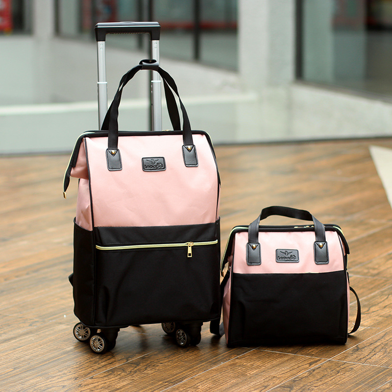 Short-distance Travel Bag Large Capacity Luggage Bag Boarding Trolley Case Women's Light Travel Bag Men's Luggage Bag for Business