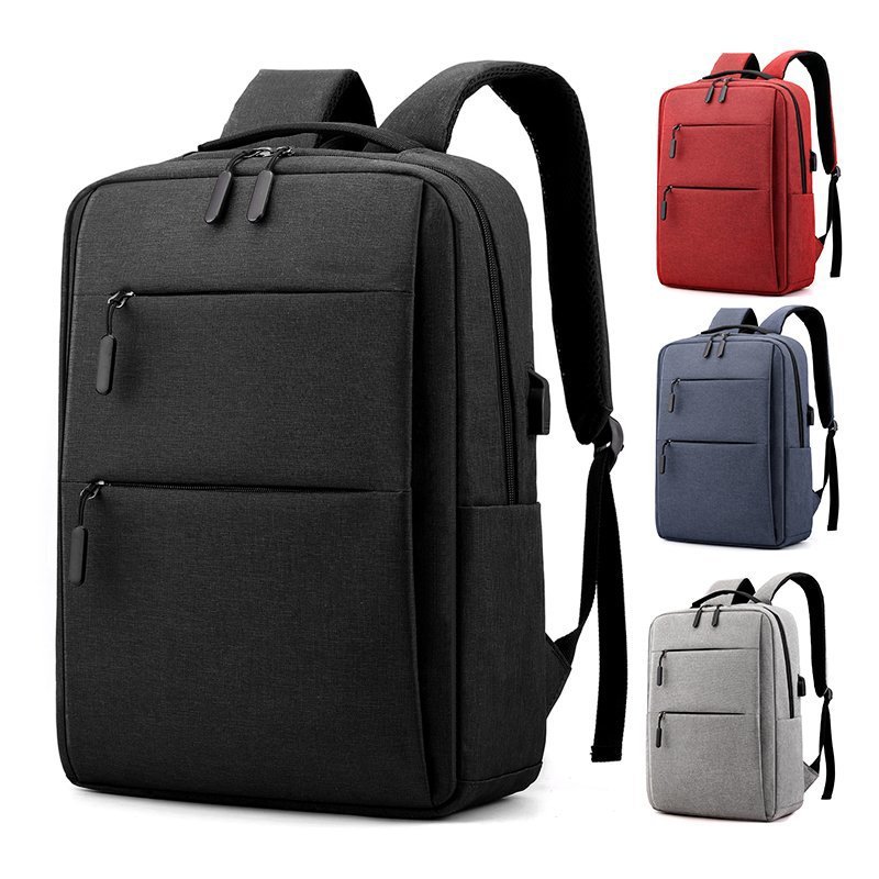 Fixed logo millet backpack simple usb charging backpack men's and women's leisure business computer bag