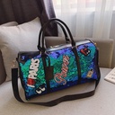 Women's Travel Bag pu Sequins Yoga Fitness Bag Travel Luggage Bag Sports Travel Outdoor Handbag