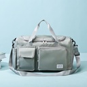Casual Travel Bag Swimming Fitness Bag Dry and Wet Separation Yoga Bag Nylon Portable Large Capacity Luggage Bag