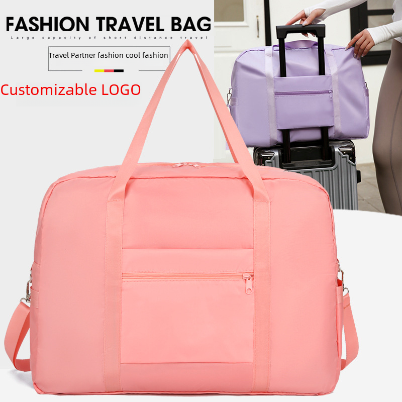 folding travel bag portable portable folding storage bag large capacity duffel bag gym bag factory