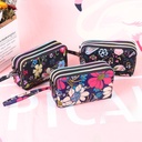 Mobile Phone Bag Three-Layer Large Long Wallet Wrist Bag Fabric Coin Purse Women's 6-inch Gift