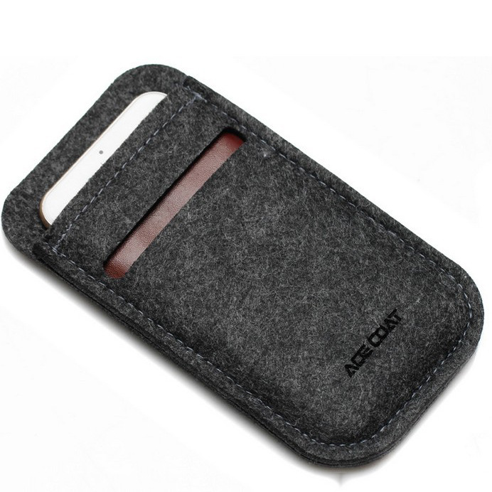 iPhone6s 直插手机袋 毛毡手机包苹果6sPlus手机套保护套 可定制
