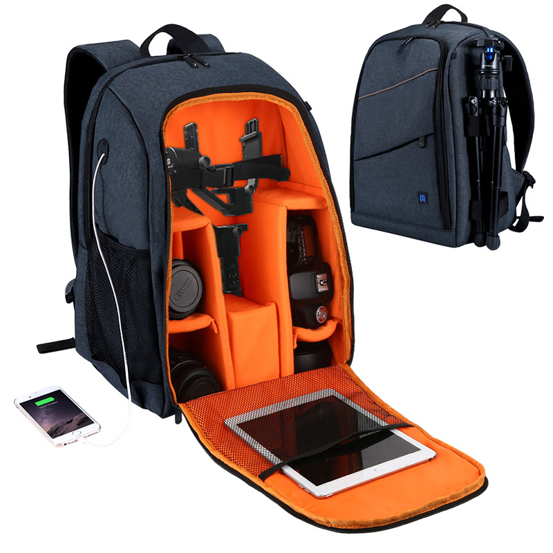 Camera SLR Backpack Outdoor Travel Large Capacity Laptop Photography Bag Digital Camera Backpack