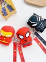 Source Marvel Spider-Man Children's Silicone Coin Purse Fashion Children's Bag Cute Crossbody Bag Iron Man
