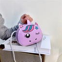 children's bag unicorn small bag messenger bag Girls cute cartoon fashion shoulder bag coin purse bag