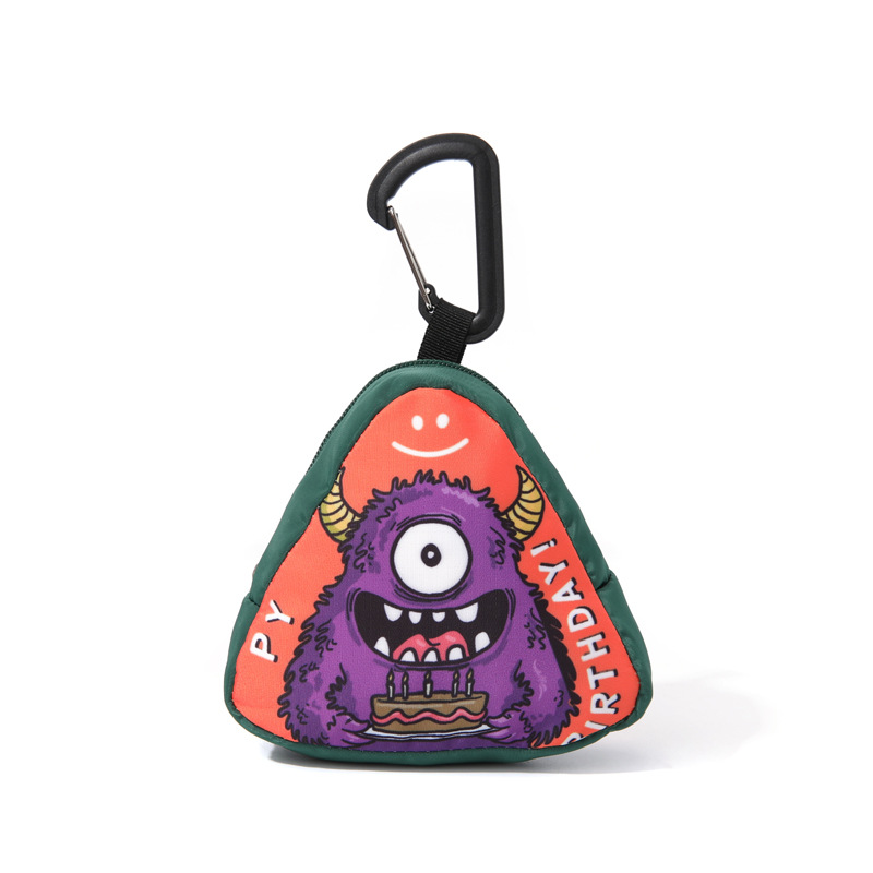 Hip hop hanging bag small bag fashion creative coin purse mini shoulder bag key bag earphone bag card bag pendant