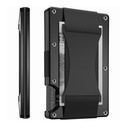 Factory spot metal card holder carbon fiber wallet wallet RFID anti-theft brush blocking technology