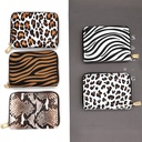 animal pattern series organ card holder small exquisite short coin purse large capacity multi-card holder