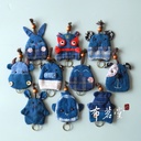 Bumingtang Native Cloth Small Animal Key Bag Cartoon Key Bag