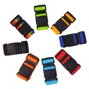 Factory Direct multi-color one-word luggage belt luggage packing strap adjustable trolley case binding fixing belt