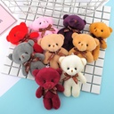 Factory plush toy plush bag pendant bear doll bag holiday graduation activity small gift