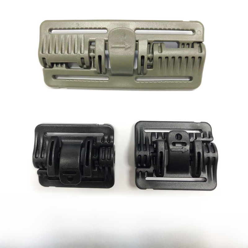 Quick-release buckle slider tactical vest buckle insert plastic buckle buckle buckle hinge factory spot