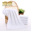 Factory 60g white towel weak twist thickened absorbent bath Hotel Hotel disposable white towel