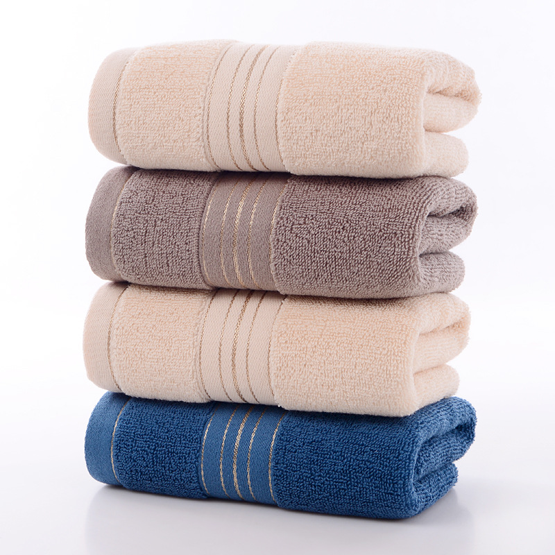 Thick cotton towel adult men's and women's household face towel wash towel cotton soft absorbent factory LOGO