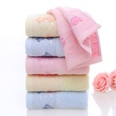 Factory towel cotton return gift soft wash face home absorbent cotton padded face towel rose towel