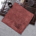 Kung Fu Tea Towel High-grade Tea Cloth Absorbent Thickened Tea Set Towel Coffee Table Tea Tablecloth Zen Rag Cushion Tea Table Accessories