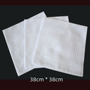 Men's handkerchief children's sweat-absorbent towel pure white knitted handkerchief towel tie-dyed small square towel