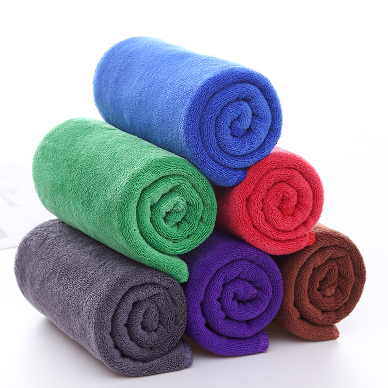 250g fiber car wash towel car cleaning beauty salon supplies dry hair towel car washing towel