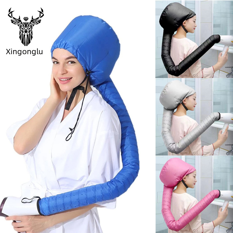 Hair Dryer Hair Drying Hat Care Hot Hair Dyeing Styling Warm Air Drying Hat Oil Hat Safety Hair Drying Hat