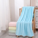 Bath Towel Extra Thickened Coral Fleece Set Household Adult Quick-Drying Water Absorbent Beauty Salon Beach Towel Factory