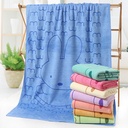 Extra Thick Ultra Fine Fiber Bath Towel Household Cartoon Printed Bath Wrap Soft Absorbent Quick-drying Beach Towel