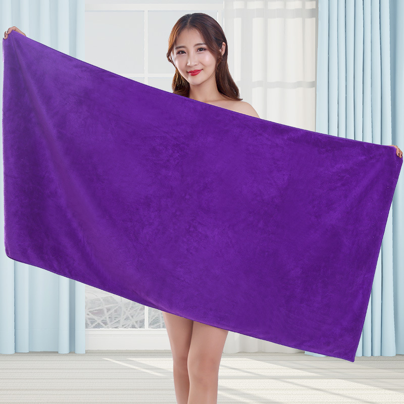 Beauty salon towel adult bath towel absorbent good quick-drying hotel massage bed special large towel wrap towel