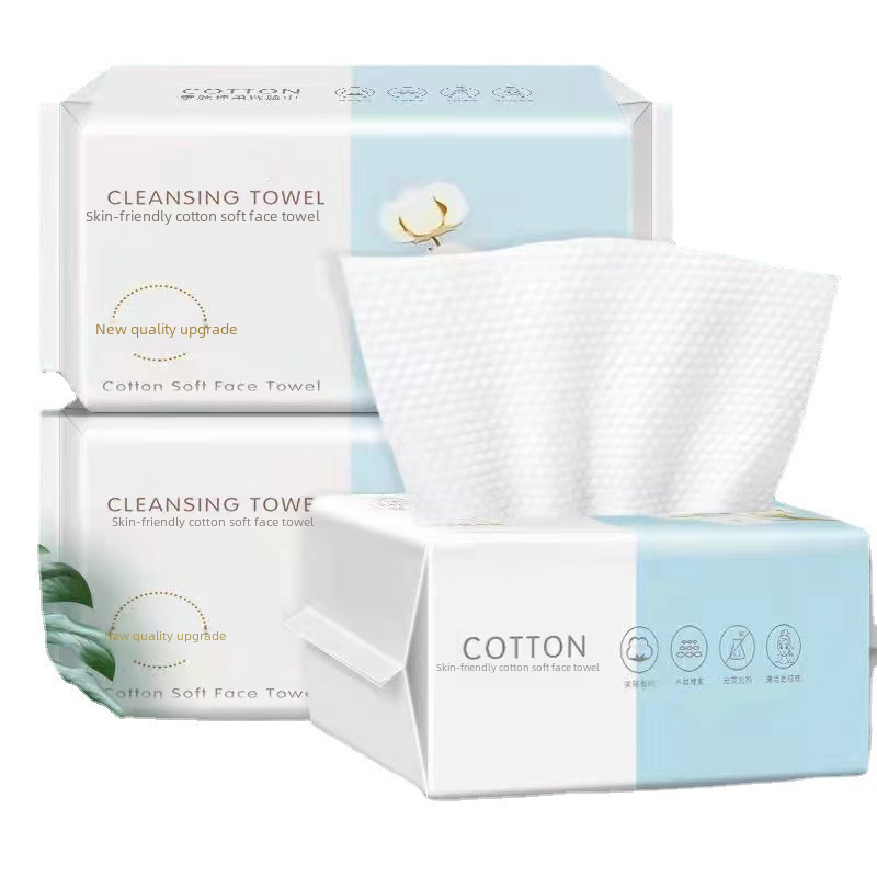 Disposable face towel cleansing towel cotton soft towel pure cotton thickened removable cleansing towel beauty salon