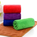 Factory direct double thick composite Korean coral fleece 30*40cm towel towel towel square towel