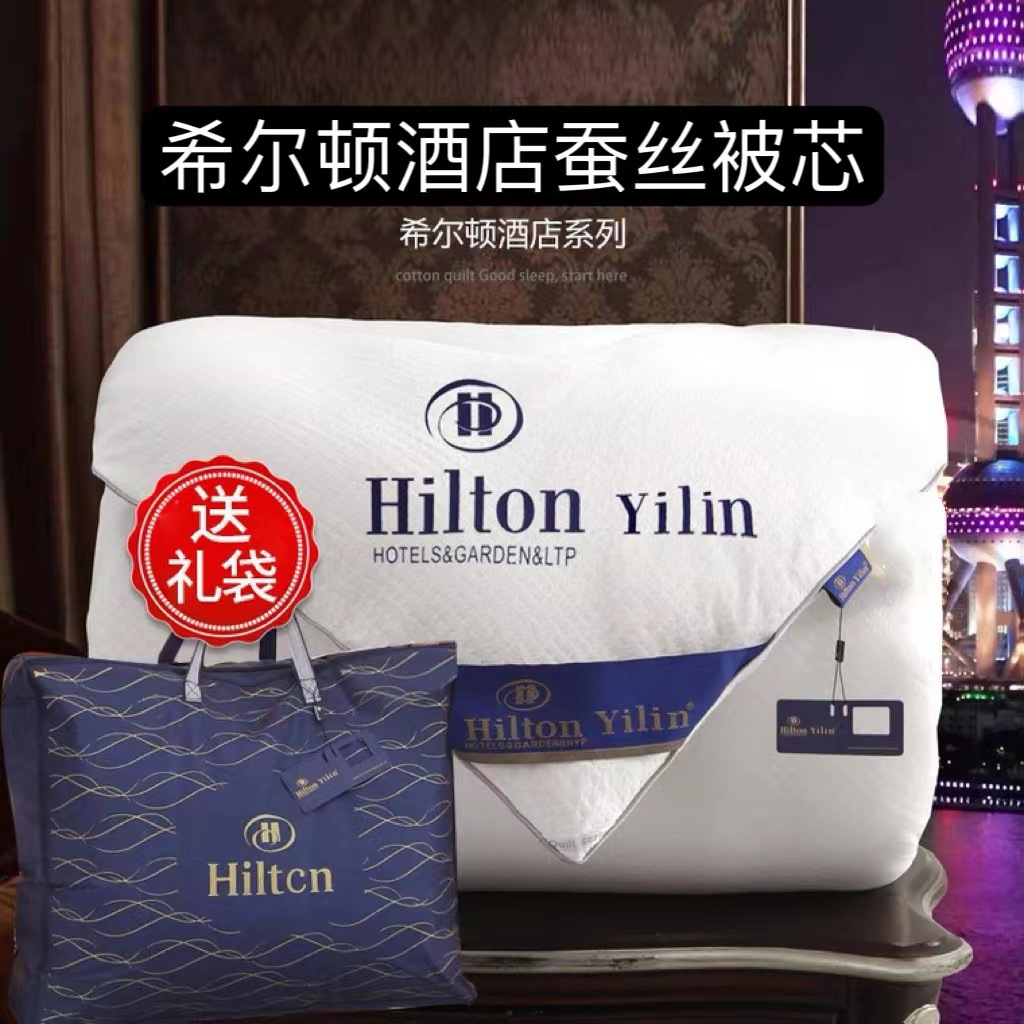 Hilton Hotel Silk Quilt Mulberry Silk Summer Quilt Spring Autumn Winter Homestay Quilt Core Group Buying Gift Quilt