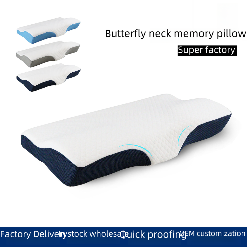neck pillow slow rebound memory foam pillow anti-snoring special cervical partition memory pillow pillow manufacturers