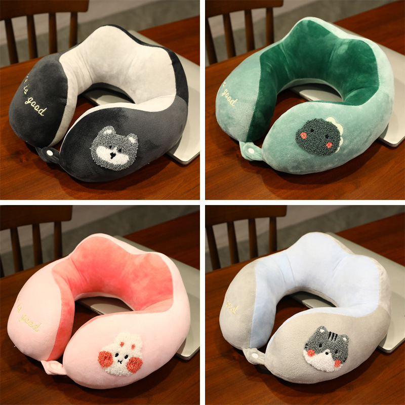 U-shaped pillow neck pillow neck pillow U-shaped pillow cervical pillow portable office nap pillow for traveling vehicle