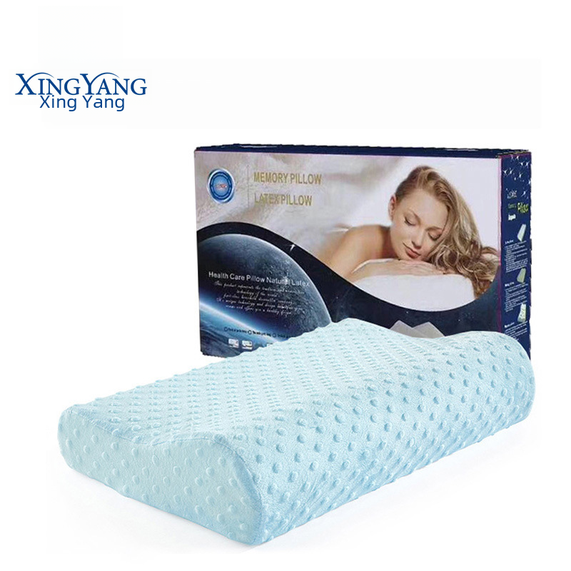 Pillow core space memory cotton pillow cervical pillow slow rebound adult neck pillow sleep pillow gift manufacturers