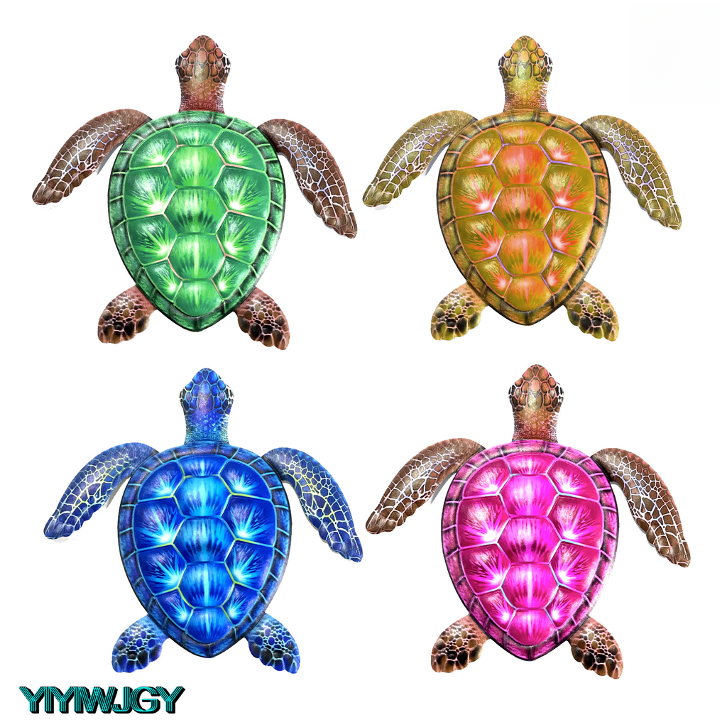 Source Iron Turtle Wall Hanging Home Crafts Garden Pendant Living Room Decorations