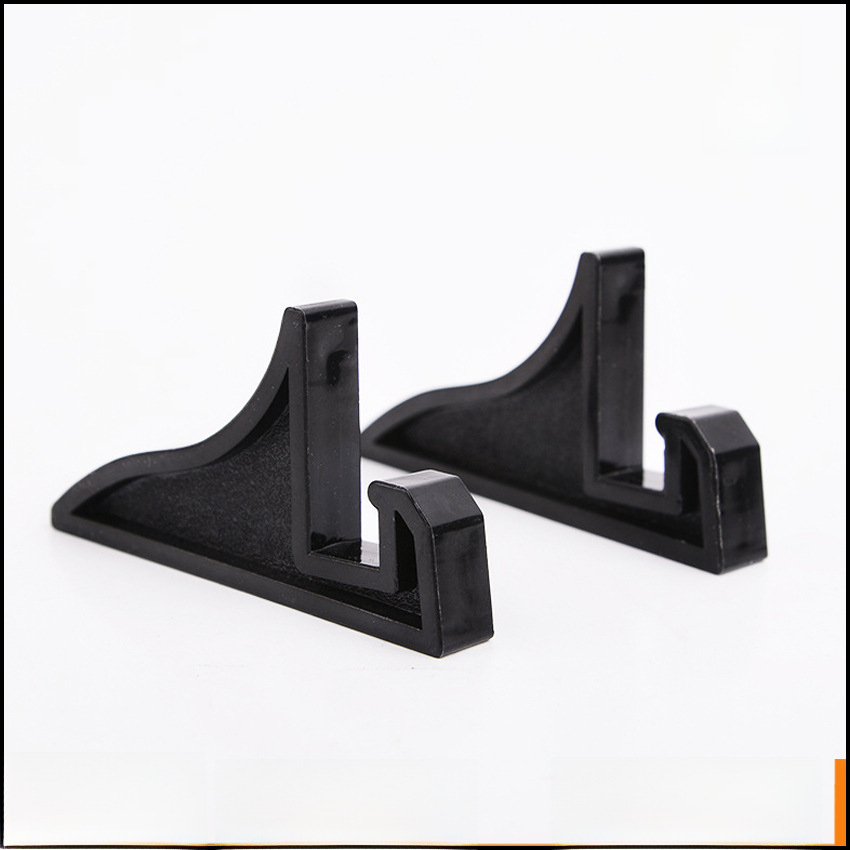 PP Plastic Bracket Slate Painting Shelf Black Craft Bracket Stereo Display Stand Lithograph Bracket