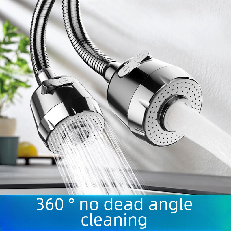 faucet extender splash-proof faucet accessories 360 ° rotating shaping pipe connector nozzle