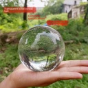 White Crystal Ball Feng Shui Transparent Ball Photography Crystal Ball Glass Home Decoration Living Room Desk Ornaments