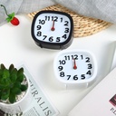 Simple alarm clock student alarm clock home alarm table desktop decoration mini clock Yiwu clock clock