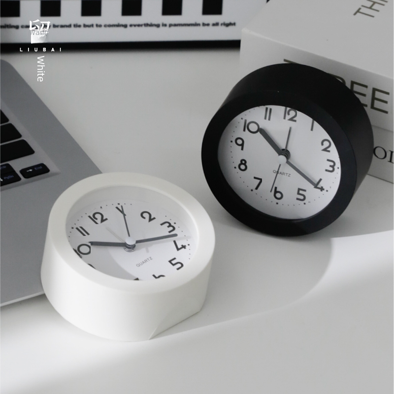 Alarm Clock Students Use Simple Desktop Bedside Nightlight Desktop Student Dormitory Wake-up Artifact Mute Digital Clock