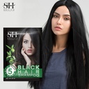 sevich一支洗黑洗发剂 植物护发遮盖白发洗发水袋装 一支黑洗发剂