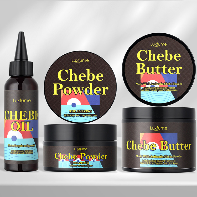 chebe hair care series to reduce hair breakage anti-hair loss hair care oil African chebe oil butter