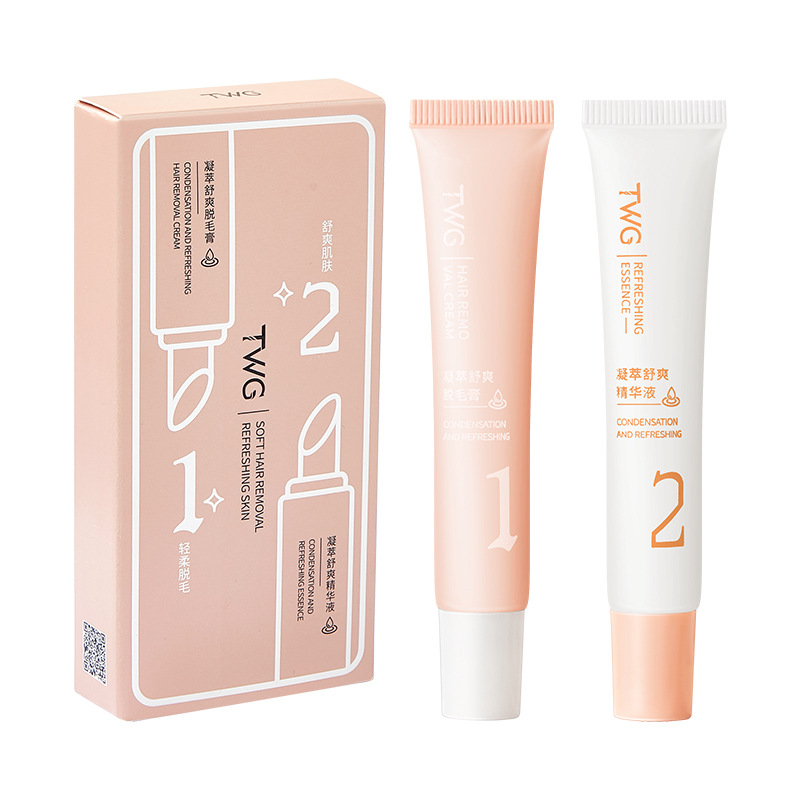 TWG Jingche hair removal cream set does not stimulate the removal of lip hair and armpit hair removal cream lotion