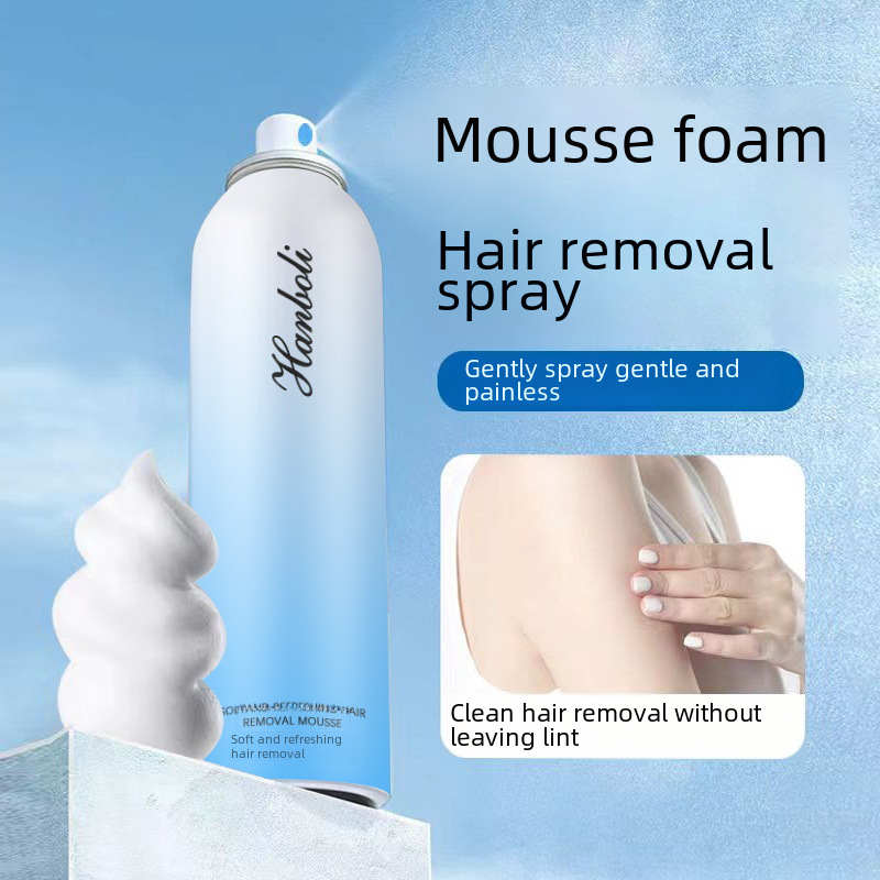 Hair removal spray mousse to armpit hand hair leg hair armpit hair body mild non-irritating painless hair removal cream for men and women