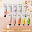 Fragrant hand cream flower fruit fragrant rose Jasmine lavender moisturizing skin autumn and winter anti-cracking factory